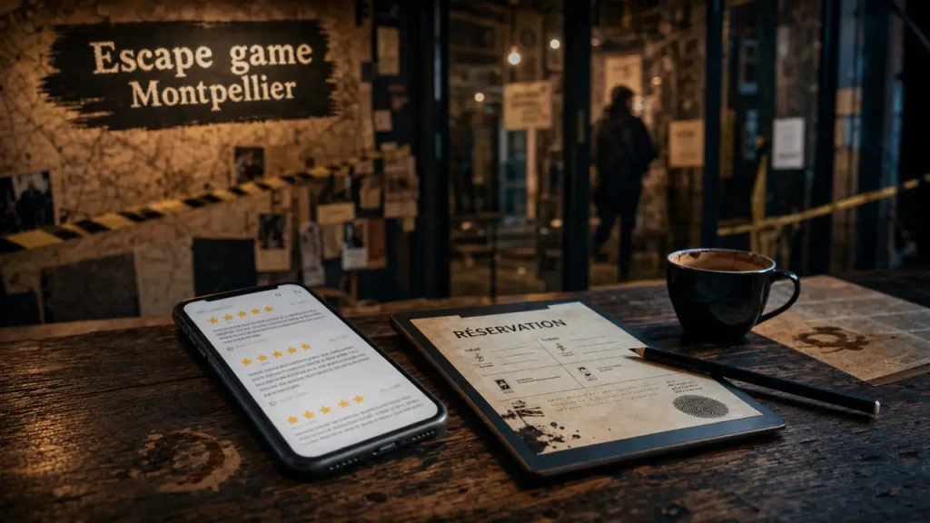 Indoor, horreur ou outdoor : quel escape game à Montpellier sur Tripadvisor réserver selon votre groupe ?