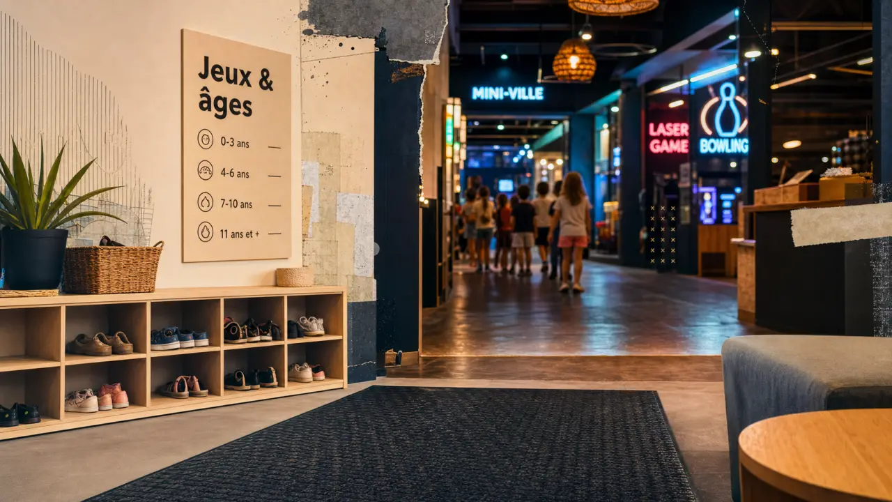 Espace de jeux indoor : âges, activités et réservation