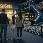 Kids park intérieur : famille et aire de jeux pour enfants