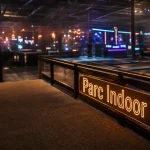 Parc intérieur avec trampolines et laser game