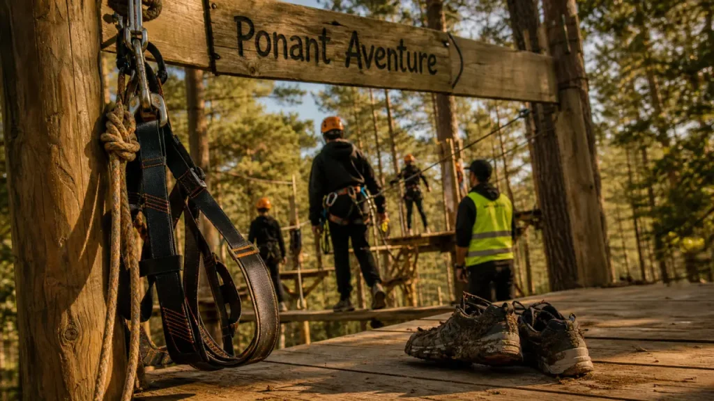 Ponant Aventure à La Grande-Motte : 10 parcours, 14 m de hauteur et une sortie famille sans stress