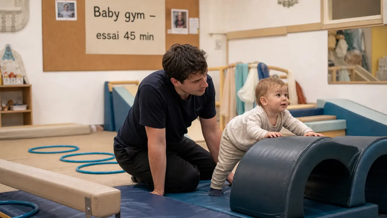 Baby gym autour de moi : enfant 2 ans en séance 45 min