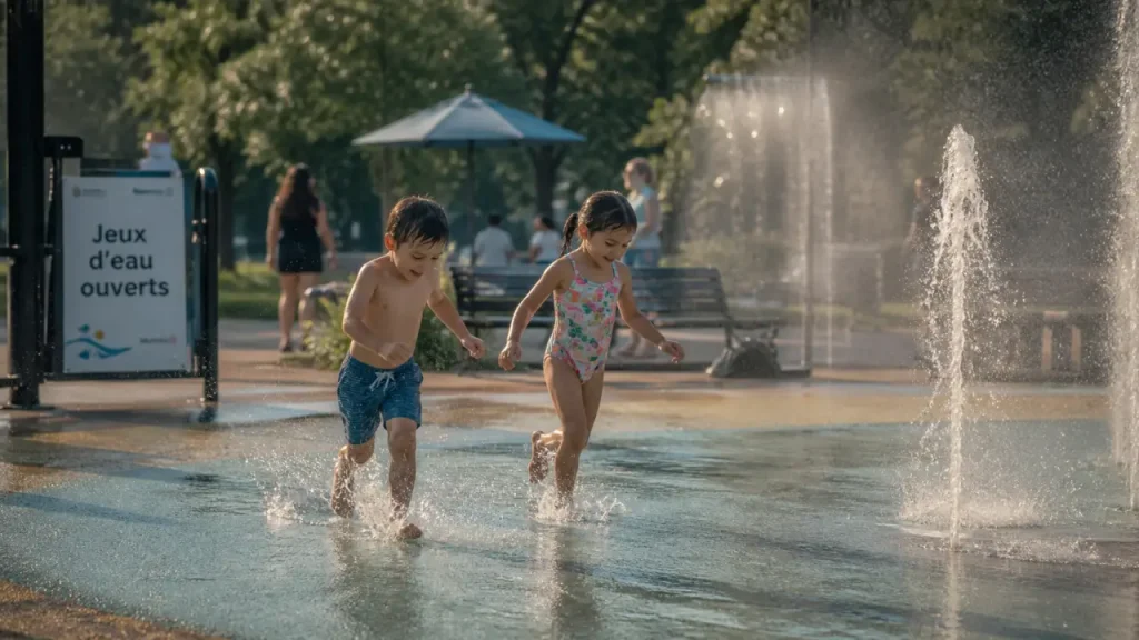 Gratuits, ouverts ou adaptés aux enfants : les jeux d’eau autour de moi à privilégier