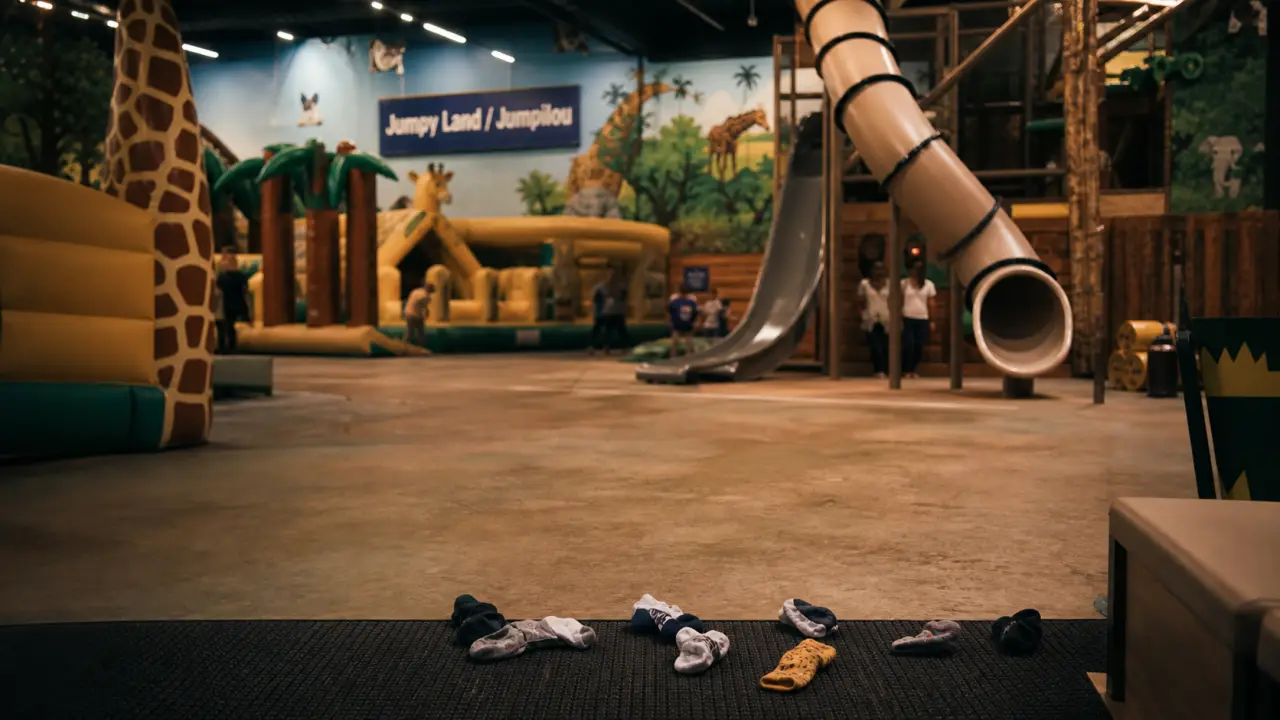 Jumpy Land, grand espace indoor 1200 m² près du Havre, toboggan et structures gonflables