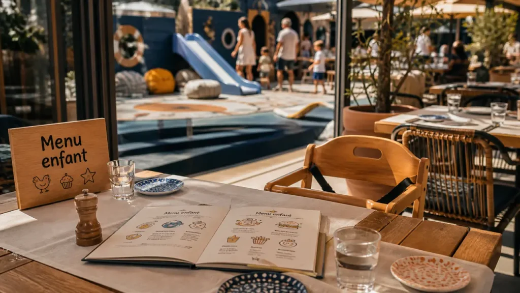 Restaurant enfant à Montpellier : menus adaptés, jeux sur place et réservation sans stress