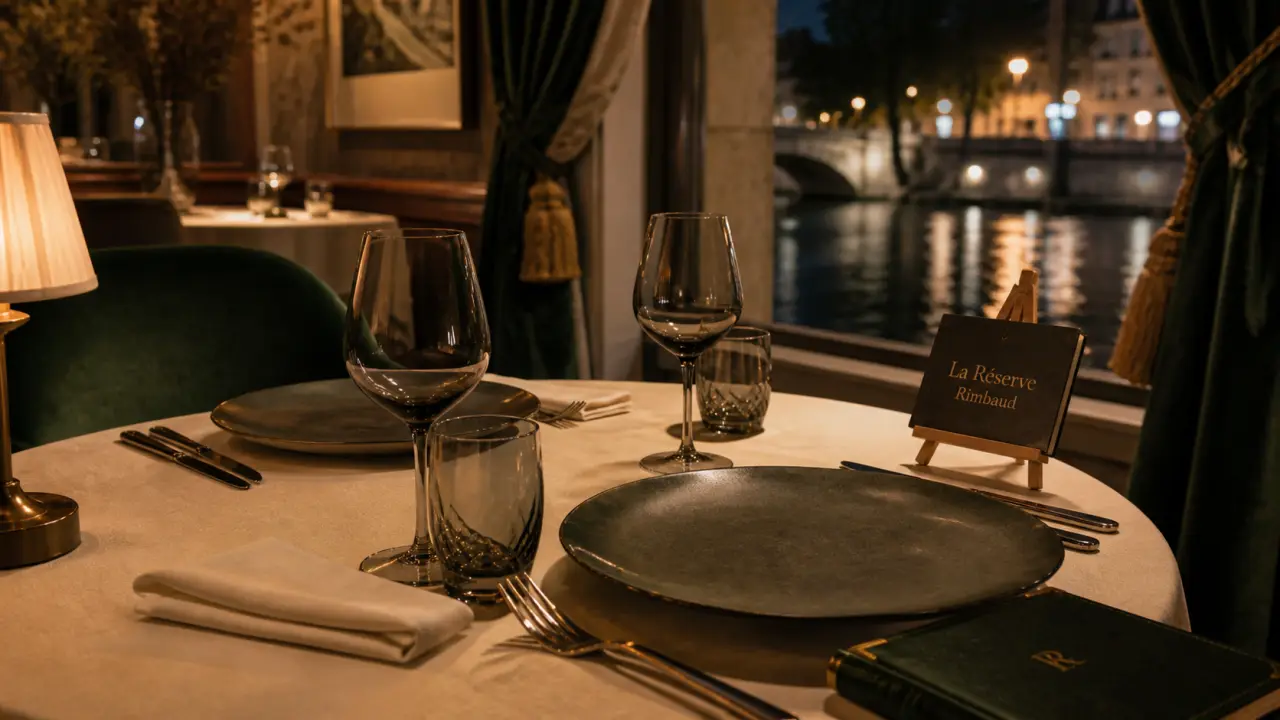 Restaurants étoilés Montpellier : La Réserve Rimbaud, salle gastronomique