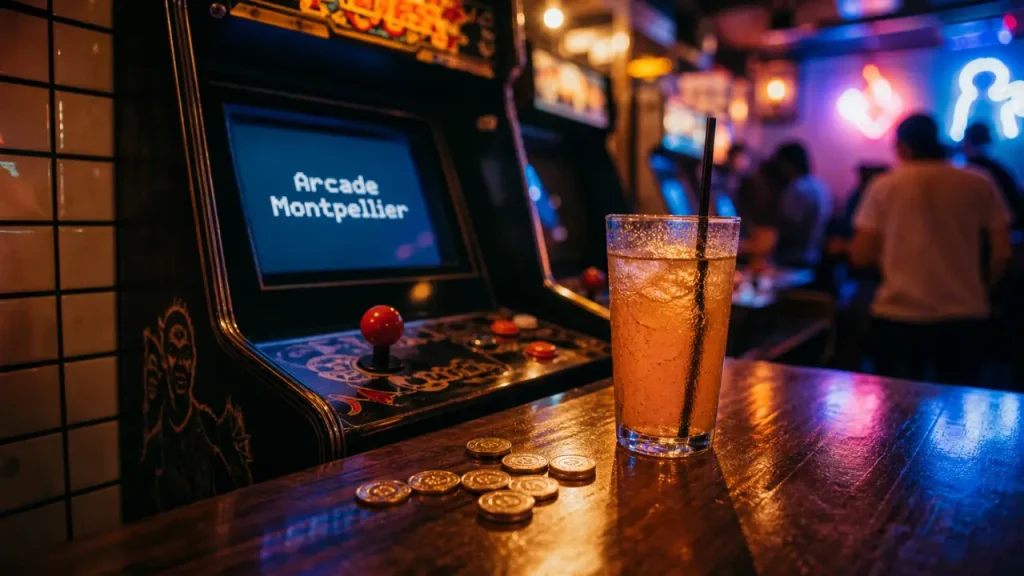 Salle d’arcade à Montpellier : jeton à 1€, freeplay du jeudi, bar gaming et complexe loisirs