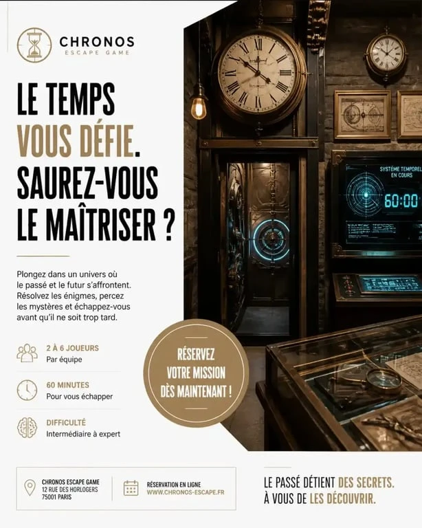 Immersion dans une salle de jeu d'évasion chez Prizoners Montpellier