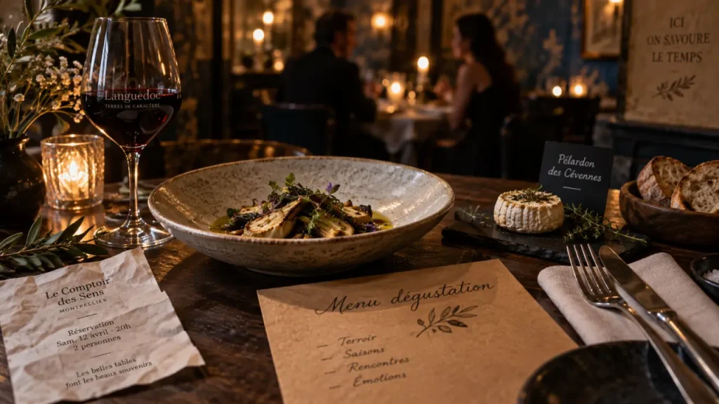 Quel restaurant choisir à Montpellier ? 12 services, menus surprise et tables de terroir