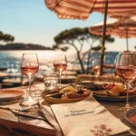 Restaurants autour de Montpellier : terrasse en Méditerranée, vue mer