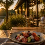Restaurants bord du lez montpellier : terrasse du Lez au bord de l’eau