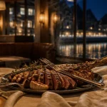 Restaurants Montpellier Port Marianne : GOYA, terrasse bassin Jacques Cœur, menu du midi 21€