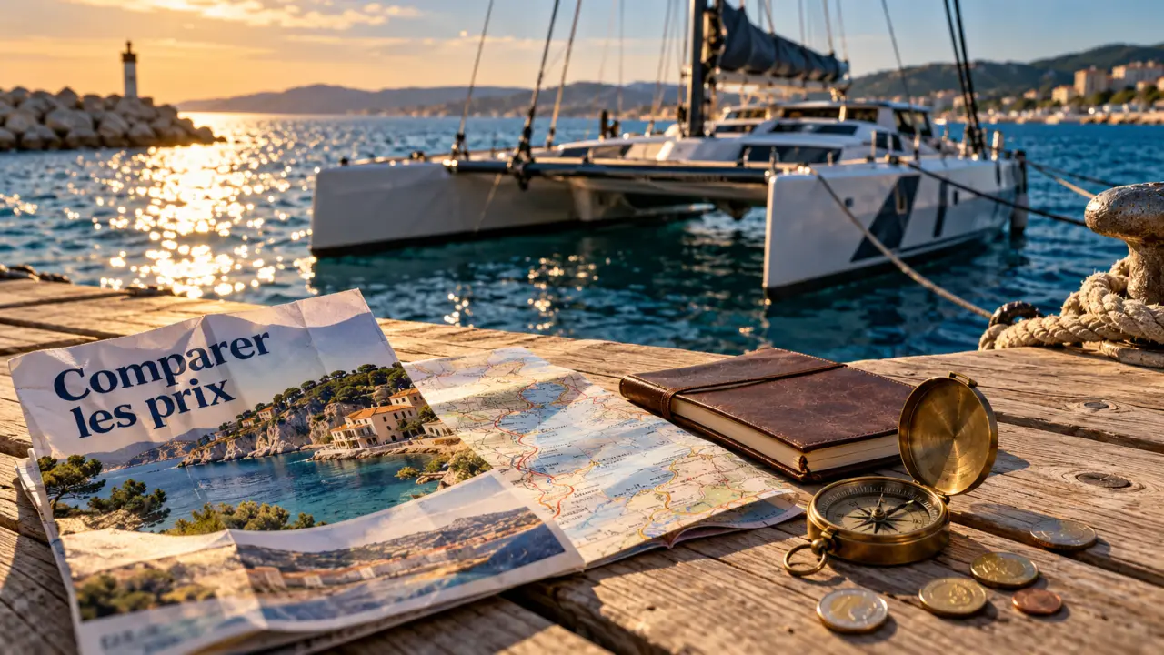 Balade en bateau Montpellier prix dès 19 € : catamaran sur le littoral