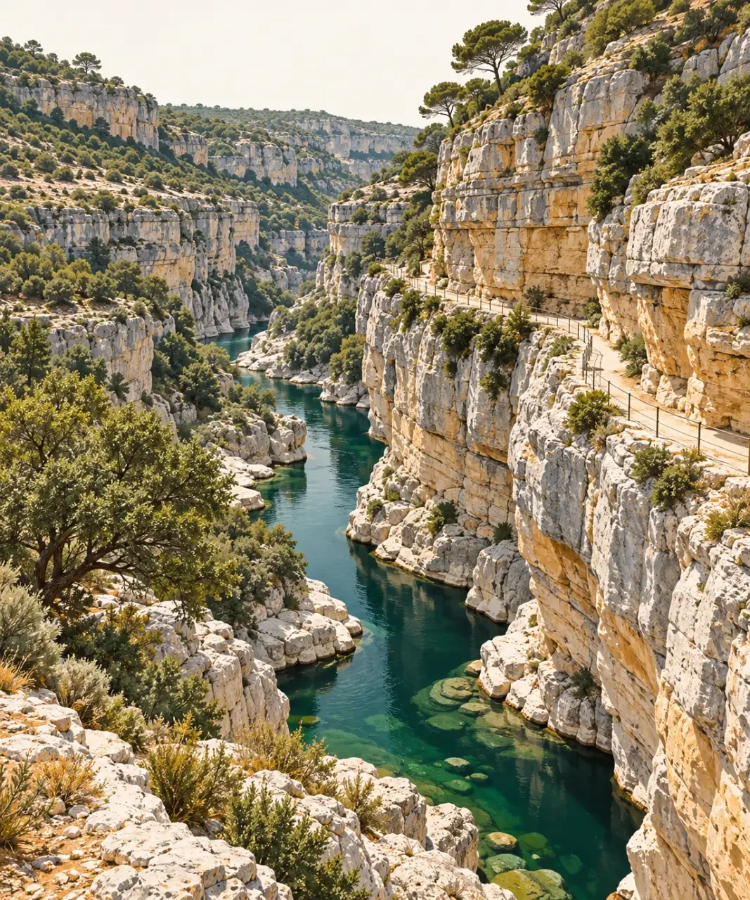 Balades dans le Gard au bord des gorges et de la rivière