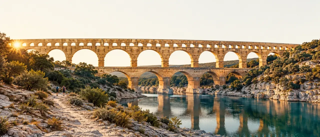 Balades dans le Gard autour du Pont du Gard et de la garrigue