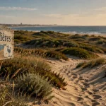 Lieux insolites près de Sérignan : sentier de sable et dunes des Orpellières