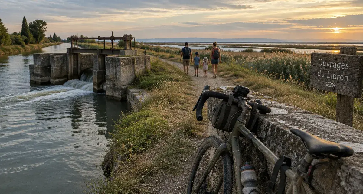 Lieux insolites près de Vias : canal du Midi, balade en famille