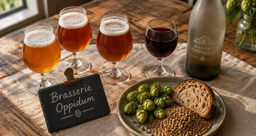 Oppidum à Capestang réunit brasserie bio, table gourmande et cave locale