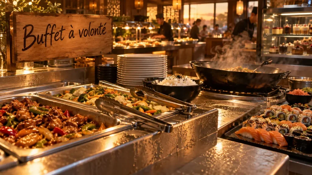 Les restaurants à volonté autour de Montpellier : prix, cuisines et accès